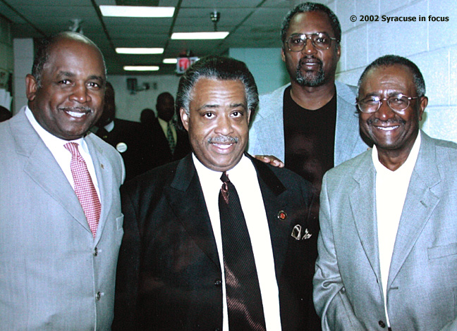 Rev. Al Sharpton visits the Southwest Community Center