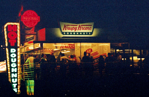 Krispy Kreme Doughnuts mobile store