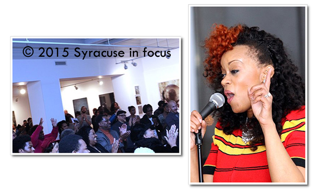 Vocalist Lydia Caesar at CFAC